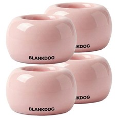 Blank Dog 寵物牙刷架, 粉紅色, 4個