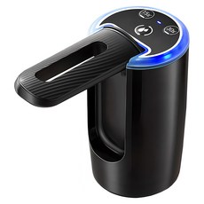 SUNORO 智能電動桶裝水抽水器 黑色, 1個, D33