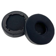 Modici JBL T450 T500 T510 T520 相容耳機套 左右一組, 黑色涼感材質 含扣環, 1套, 單一商品