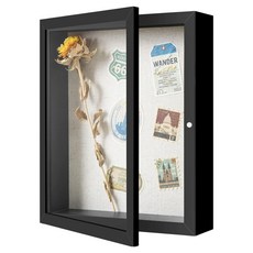 Toppia 開放式乾燥花相框, 1個, 黑色