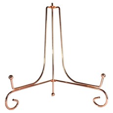 Gguji 相框 書本 相簿 展示用 多用途 堅固鐵製支架, 玫瑰金, 1層