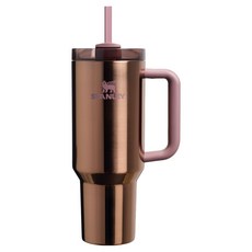 스탠리 데저트 컬렉션 퀜처 H2.0 플로우 스테이트 텀블러, 로즈 골드, 1.18L, 1개 로즈 골드, 1.18L, 1개