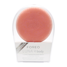 FOREO LUNA 4 body 美膚電動沐浴刷, 1個, 杏桃色