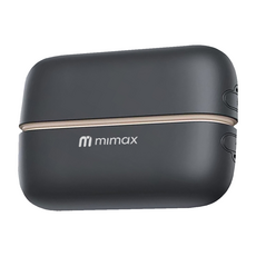 mimax 米覓 2合1小暖心電暖蛋/暖手寶, 黑色, A401