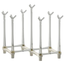 바른리빙 접이식 컵걸이 건조대, 화이트, 1개