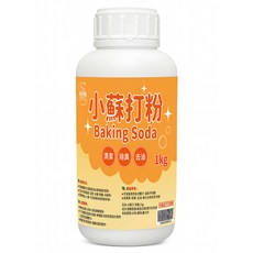 FU SHIH YA 芙詩雅 小蘇打粉 罐裝, 1kg, 1個