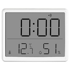 랩앤툴스 8828 자석 디지털 온습도계, 화이트, 1개