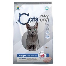 캐츠랑 어덜트 고양이 기능성 웨이트 케어 체중조절 사료, 면역/항산화, 6kg, 1개