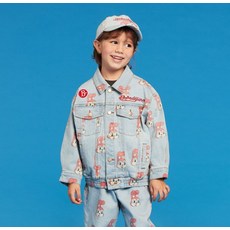 BEBE DE PINO 滿版Merci兔子夾克 BP41JK306