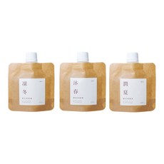 Go Pretty 旅行包 基礎修護組 凜冬淨化洗髮精 60ml + 沐春潤活洗髮精 60ml + 潤夏鎖水修護乳 60ml, 1組