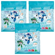 SnowIOU 樹飛雪 POLI 聰明多多益菌球 乳酸菌風味, 3個, 50g