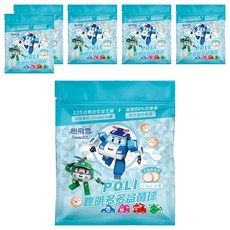 SnowIOU 樹飛雪 POLI 聰明多多益菌球 乳酸菌風味, 6個, 50g