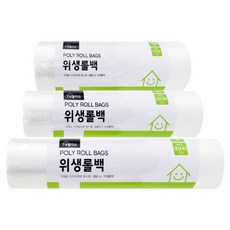 Life smile Clean 衛生保鮮袋捲 小 17cm x 25cm 200入 + 中 25cm x 35cm 200入 + 大 30cm x 40cm 200入 套組, 1套, 混合