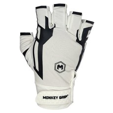 MONKEY GRIP Power Pad 手背魔鬼氈高爾夫手套 右手用, 白色, 1個