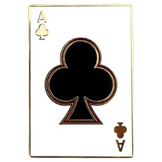 GIVOTGOLF Ace Poker 磁吸球標, 金色幸運草, 1個