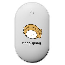 누아트 충전식 양면발열 몽프렌즈 디자인 손난로 보조배터리 5000mAh C타입, N-HAND WARMER, 붕어빵몽