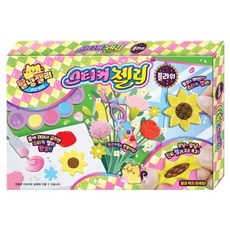 BOAZLin 貼紙果凍DIY套組 花朵 460g, 混合顏色, 1套