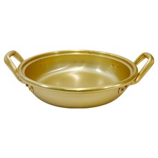 IDINA 韓式傳統銅製火鍋, 單一顏色, 1個, 22cm