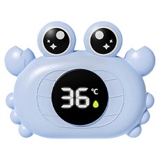 Yobia 嬰兒洗澡智能數顯水溫計, 藍色螃蟹