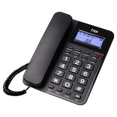 iTEK 가정용 사무실 업소용 발신자 유선 전화기, IK-650
