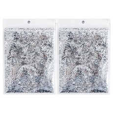 조이파티 은박가루 컨페티 50g, 실버, 2개