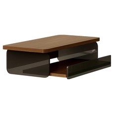 上手家居 木紋桌上收納盒/茶包收納盒/茶包收納/茶包收納架/咖啡收納架/膠囊咖啡架, 深色, 1層