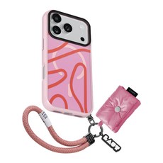 LAUT 萊德 磁吸背板可拆日系保護殼 附耳機收納包 + 腕掛繩