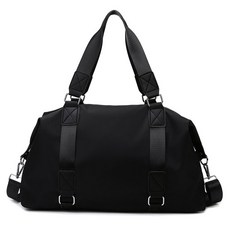 American Road 大容量健身房旅行用隔層分離收納運動包 BRP2516, 黑色, 1個