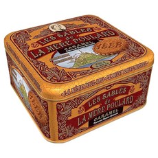 La Mere Poulard 焦糖薩布蕾餅乾鐵盒, 250g, 1個