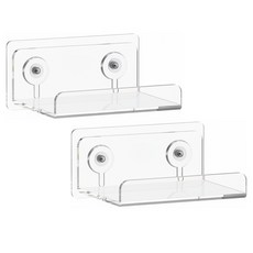 정준다퍼 깔끔하고 예쁜 아크릴 벽선반 2p, 투명, 1단