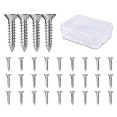 O-ON 304不鏽鋼沉頭十字螺絲 31件組, 1套