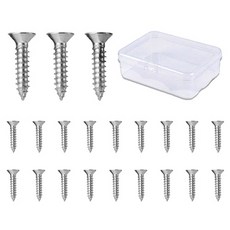 O-ON 304不鏽鋼沉頭十字螺絲 21件組, 1套