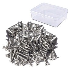 O-ON 304不鏽鋼沉頭十字螺絲 135入組, 1套