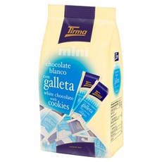 Tirma 迷你餅乾白巧克力, 1個, 189g