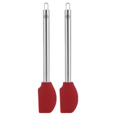 Balunfini Noble 矽膠廚房工具刮刀, 磚紅色, 2個