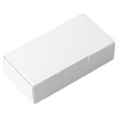 Makepack 雙格蛋塔盒, 白色, 50個