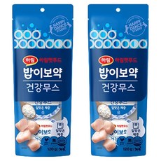 하림펫푸드밥이보약 고양이 건강무스, 120g, 2개, 알맞은 체중