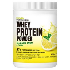 휴바앤 클리어 웨이프로틴 WPI 레몬, 1개, 10회분