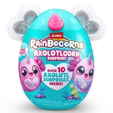 ZURU RAINBOCORNS Amphiturtlecorn 絨毛娃娃, 隨機出貨, 1個, 20cm