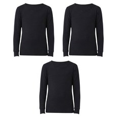 KM 生活 兒童款極暖超彈力發熱衣/鋅石墨烯保暖衣3件組 台灣製