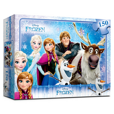 퍼즐라이프 겨울왕국 직소퍼즐 D150-23, 혼합색상, 150피스, 1개