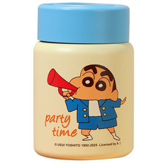 萌兔兔 316蠟筆小新隨心迷你保溫罐, 藍色, 1個, 200ml