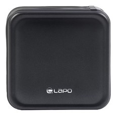 LaPO 日本松下 電芯全功能無線充電行動電源 10050mAh Type-C/Lightning, 城影灰, WT-08SCL