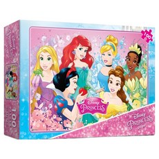 PUZZLE LIFE 公主拼圖 D109, 混合色, 1個, 100件