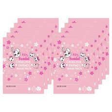 Tomini 水潤朋友 面膜, 5入, 2個