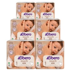 리베로 터치 밴드형 기저귀 남녀공용, 1단계, 132매