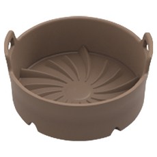 Hong's Papa & Hong's Mama 矽膠氣炸鍋專用圓形容器 15.5cm, 2個