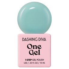 데싱디바 원젤 컬러 젤네일, OGC22 포그 민트, 1개, 10ml