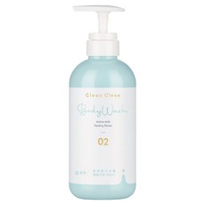 Clean Clean 淨淨 胺基酸沐浴露 療癒花語, 1個, 500ml
