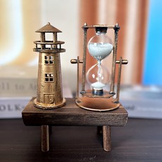 Anuro 燈塔木製底座沙漏, 棕色